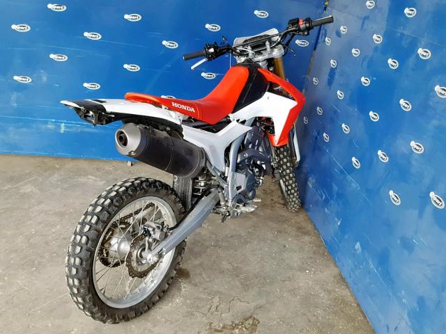 MLHMD3819E5100013 - 2014 HONDA CRF250 L RED photo 4