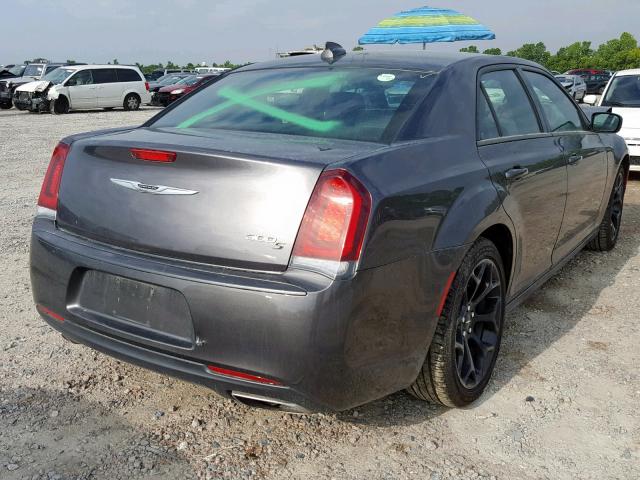 2C3CCABGXKH601147 - 2019 CHRYSLER 300 S GRAY photo 4