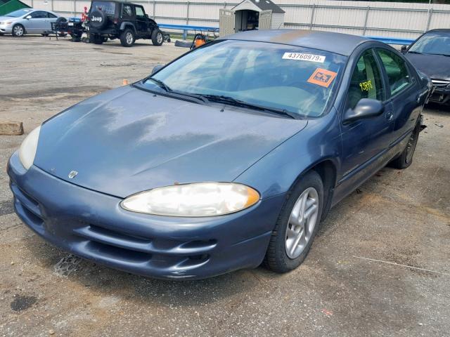 2B3HD46R81H647619 - 2001 DODGE INTREPID S Mavi foto 2