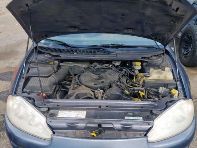 2B3HD46R81H647619 - 2001 DODGE INTREPID S Mavi foto 7