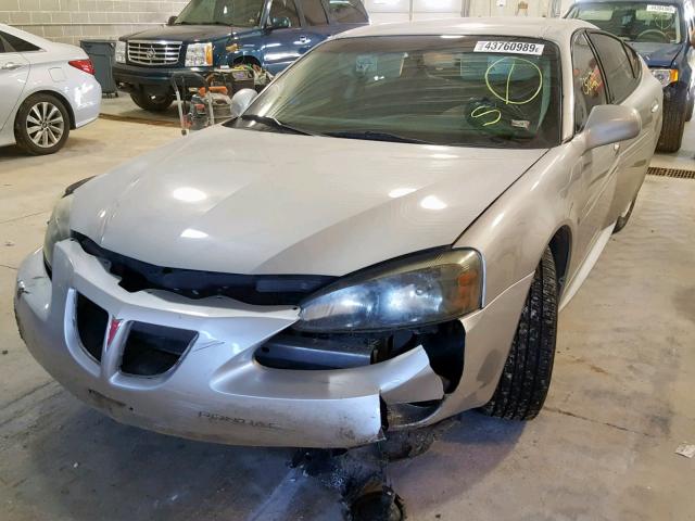 2G2WP552881145174 - 2008 PONTIAC GRAND PRIX SILVER photo 2