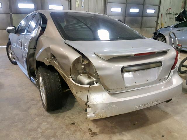 2G2WP552881145174 - 2008 PONTIAC GRAND PRIX SILVER photo 3