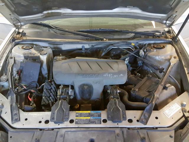 2G2WP552881145174 - 2008 PONTIAC GRAND PRIX SILVER photo 7