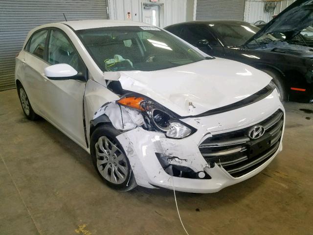 KMHD35LH7GU325668 - 2016 HYUNDAI ELANTRA GT WHITE photo 1