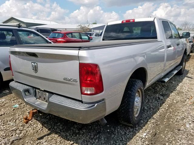 3D7TT2CT7BG507388 - 2011 DODGE RAM 2500 SILVER photo 4