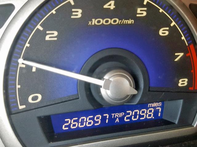 2HGFA16938H321283 - 2008 HONDA CIVIC EXL 灰色 照片 8