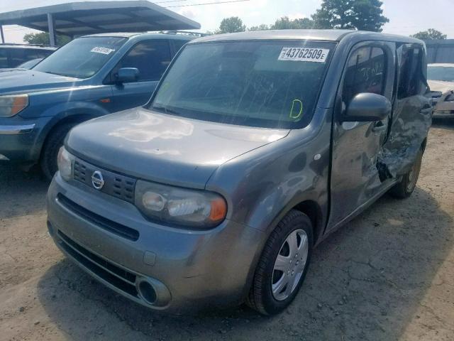 JN8AZ2KR2AT151038 - 2010 NISSAN CUBE BASE GRAY photo 2