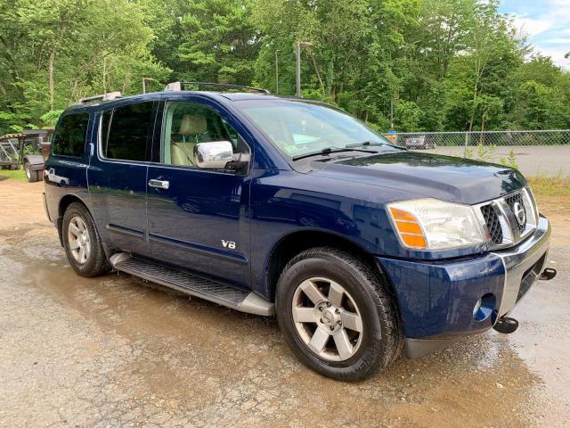 5N1AA08B56N741310 - 2006 NISSAN ARMADA SE BLUE photo 1