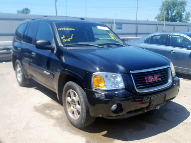 1GKDT13S332231337 - 2003 GMC ENVOY BLACK photo 1