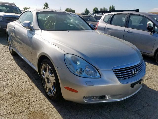 JTHFN48Y240056846 - 2004 LEXUS SC 430 SILVER photo 1