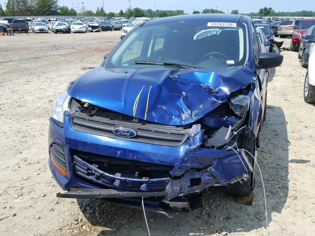 1FMCU0F72FUC25233 - 2015 FORD ESCAPE S BLUE photo 7