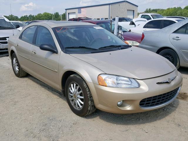 1C3EL56U91N532909 - 2001 CHRYSLER SEBRING LX GOLD photo 1