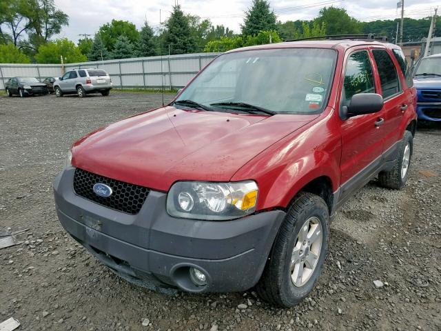 1FMYU93196KC72068 - 2006 FORD ESCAPE XLT RED photo 2