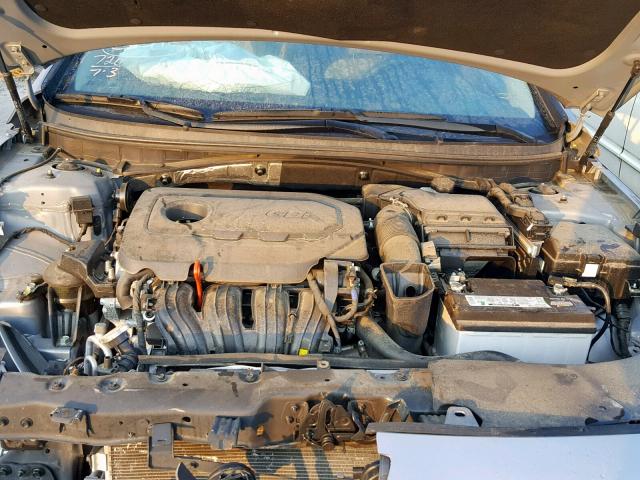 5NPE24AF9HH548765 - 2017 HYUNDAI SONATA SE SILVER photo 7