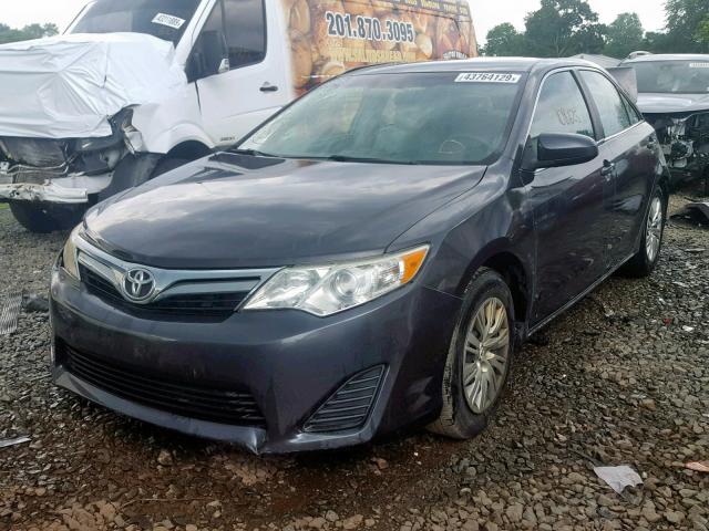 4T4BF1FK2CR217408 - 2012 TOYOTA CAMRY BASE CHARCOAL photo 2