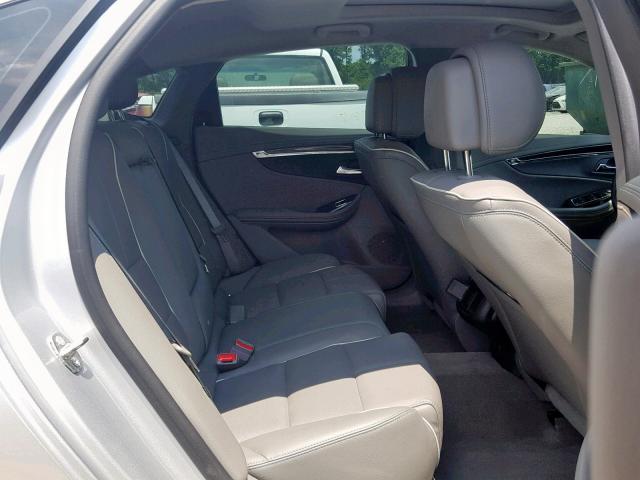 2G1155S32E9261680 - 2014 CHEVROLET IMPALA LTZ SILVER photo 6