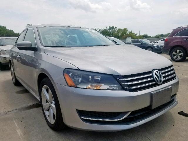 1VWBH7A30CC079995 - 2012 VOLKSWAGEN PASSAT SE SILVER photo 1