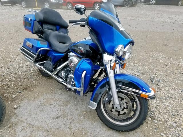1HD1FC4168Y660207 - 2008 HARLEY-DAVIDSON FLHTCUI BLUE photo 1
