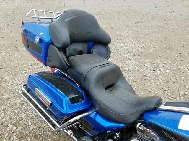 1HD1FC4168Y660207 - 2008 HARLEY-DAVIDSON FLHTCUI BLUE photo 6