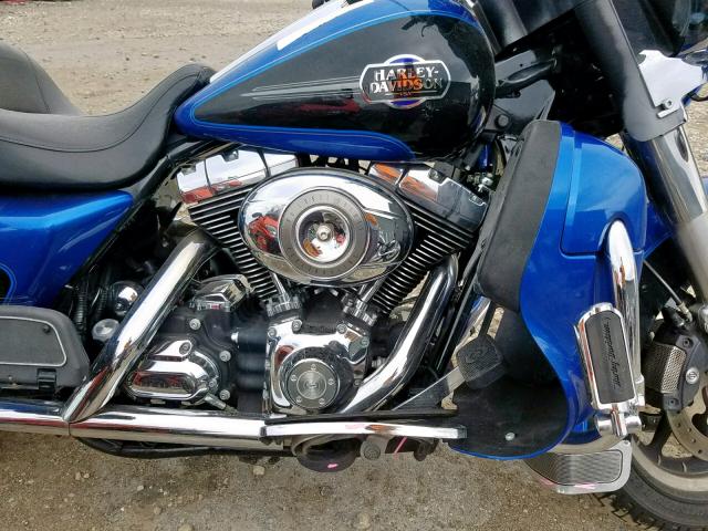 1HD1FC4168Y660207 - 2008 HARLEY-DAVIDSON FLHTCUI BLUE photo 7
