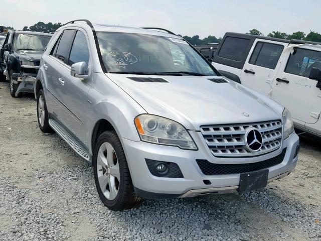 4JGBB2FB1BA649211 - 2011 MERCEDES-BENZ ML 350 BLU SILVER photo 1