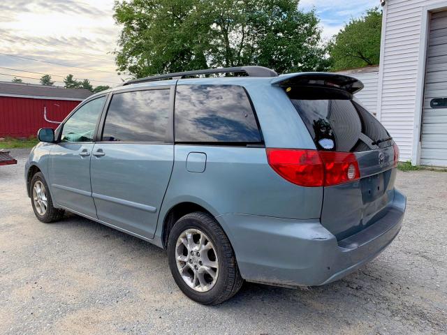 5TDBA23C86S069788 - 2006 TOYOTA SIENNA LE BLUE photo 3