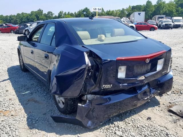 1G6DP577970196045 - 2007 CADILLAC CTS HI FEA BLACK photo 3