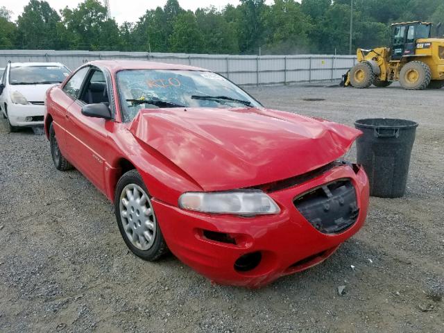 4C3AU42N5WE019098 - 1998 CHRYSLER SEBRING LX RED photo 1