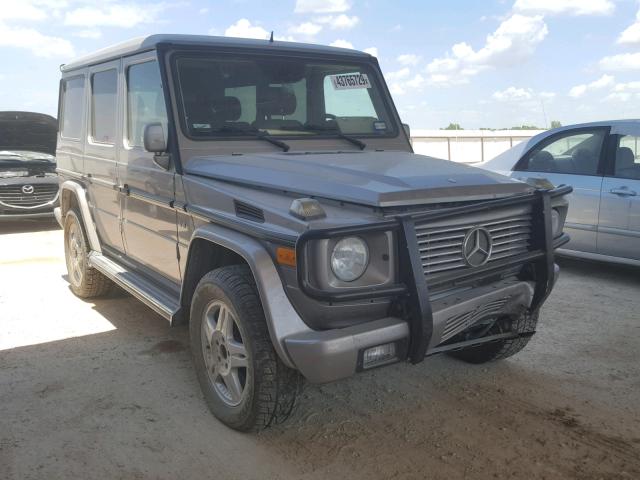 WDCYR49E05X160581 - 2005 MERCEDES-BENZ G 500 SILVER photo 1