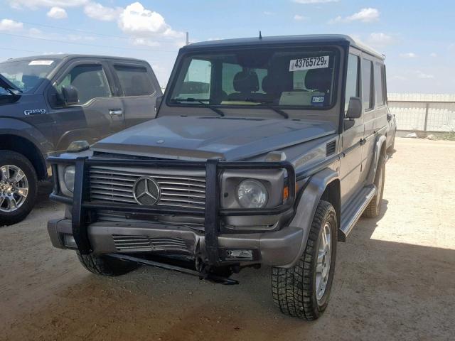 WDCYR49E05X160581 - 2005 MERCEDES-BENZ G 500 SILVER photo 2