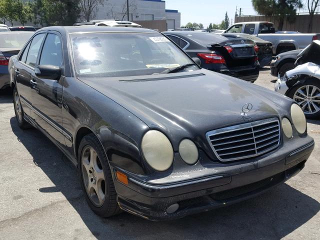 WDBJF65J71B394477 - 2001 MERCEDES-BENZ E 320 BLACK photo 1