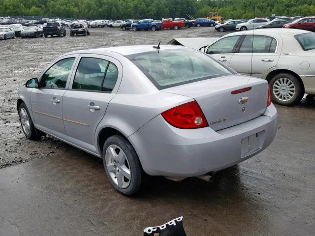 1G1AL58F587244692 - 2008 CHEVROLET COBALT LT SILVER photo 3