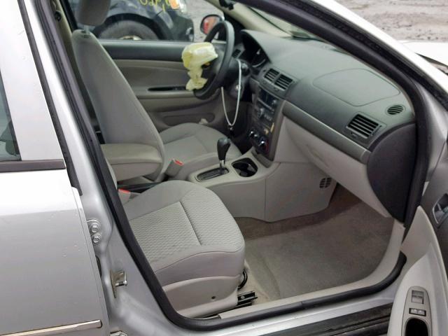 1G1AL58F587244692 - 2008 CHEVROLET COBALT LT SILVER photo 5