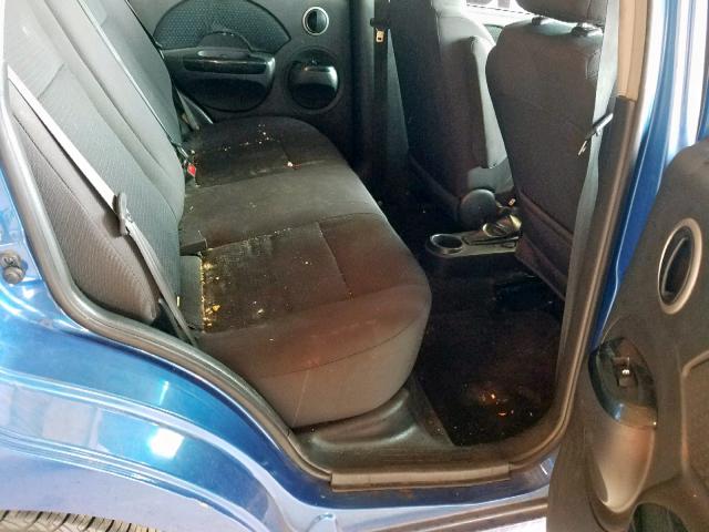 KL1TD66678B023394 - 2008 CHEVROLET AVEO BASE Көк фото 6