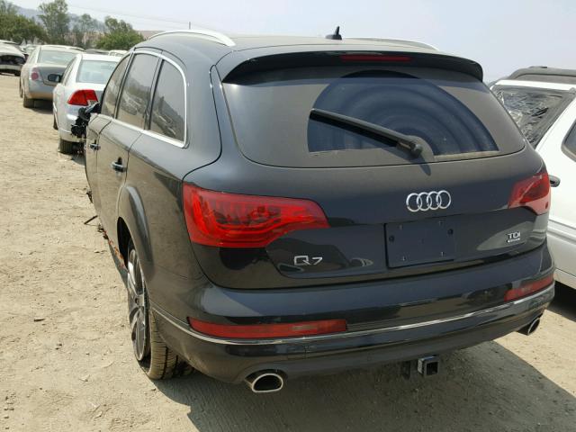 WA1LMAFE6FD032344 - 2015 AUDI Q7 TDI BLACK photo 3