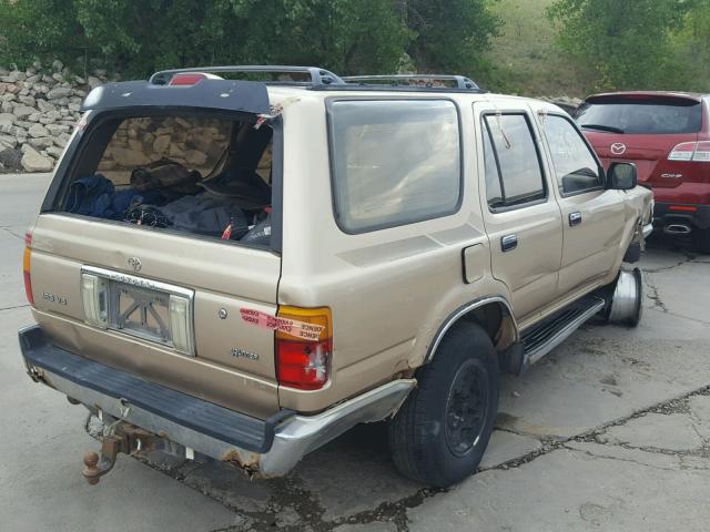 JT3VN39W8R0134644 - 1994 TOYOTA 4RUNNER VN GOLD photo 4