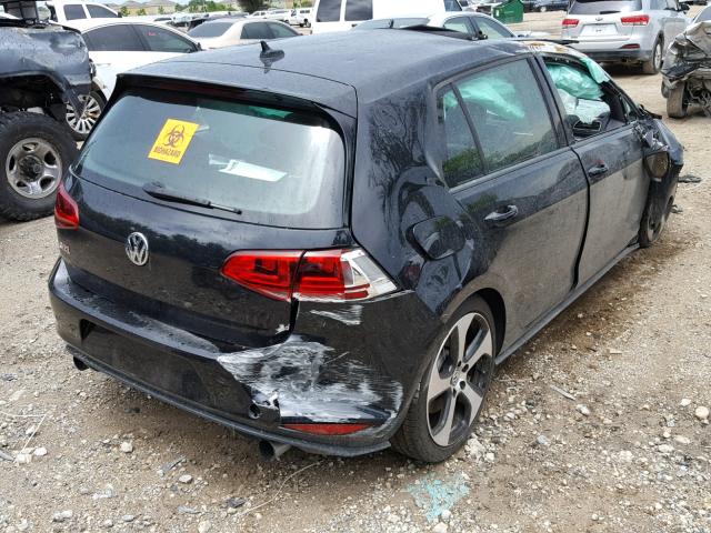 3VW447AU1HM033689 - 2017 VOLKSWAGEN GTI S/SE BLACK photo 4