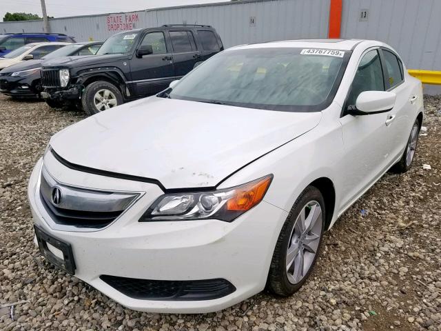 19VDE1F37EE001048 - 2014 ACURA ILX 20 WHITE photo 2