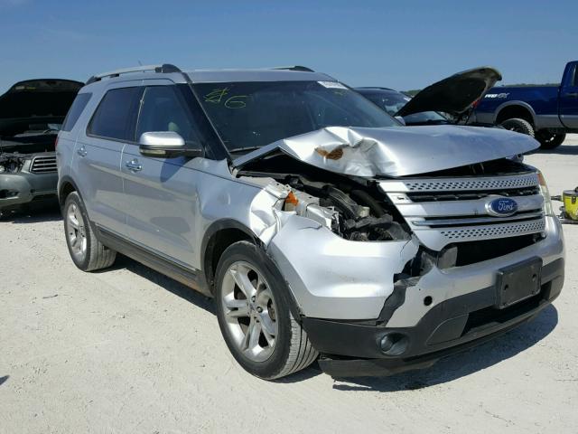 1FMHK7F88BGA68989 - 2011 FORD EXPLORER L SILVER photo 1