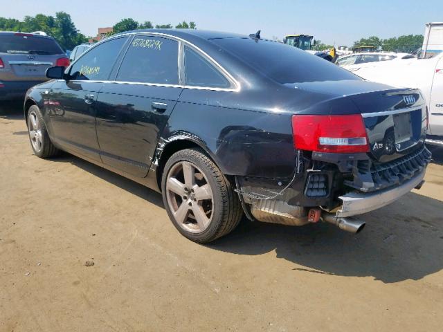 WAUDH74FX8N115380 - 2008 AUDI A6 3.2 QUA BLACK photo 3