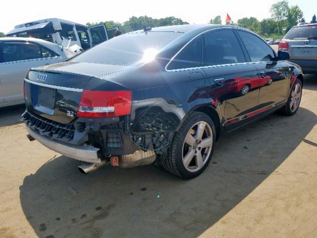 WAUDH74FX8N115380 - 2008 AUDI A6 3.2 QUA BLACK photo 4