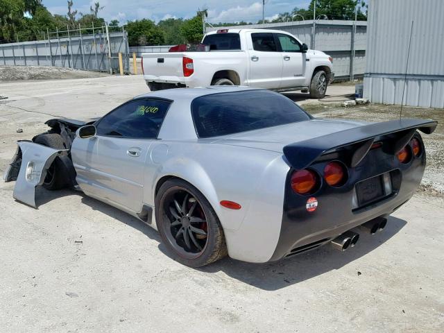 1G1YY12S235111181 - 2003 CHEVROLET CORVETTE Z SILVER photo 3