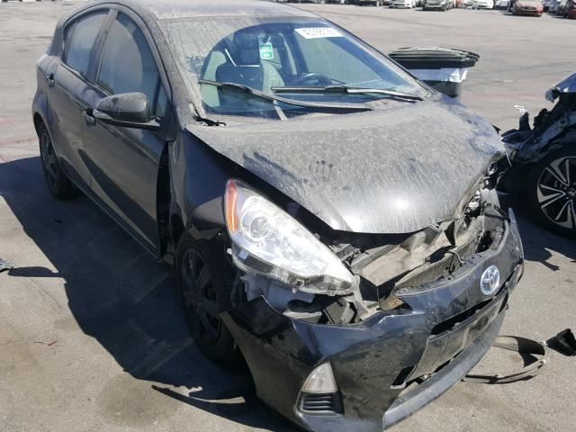 JTDKDTB36D1045126 - 2013 TOYOTA PRIUS C GRAY photo 1