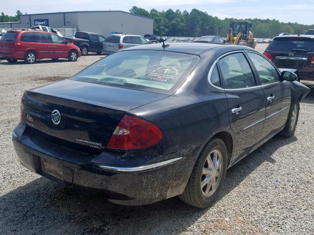 2G4WD582161130590 - 2006 BUICK LACROSSE C BLACK photo 4