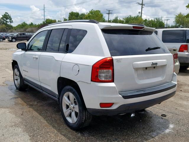 1J4NT1FB6BD228022 - 2011 JEEP COMPASS SP თეთრი ფოტო 3