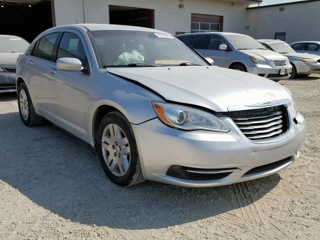 1C3CCBAB7CN138906 - 2012 CHRYSLER 200 LX SILVER photo 1