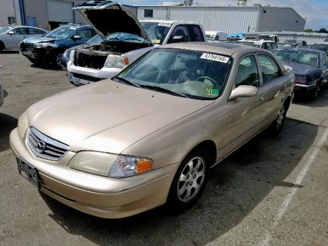 1YVGF22C715238023 - 2001 MAZDA 626 ES GOLD photo 2