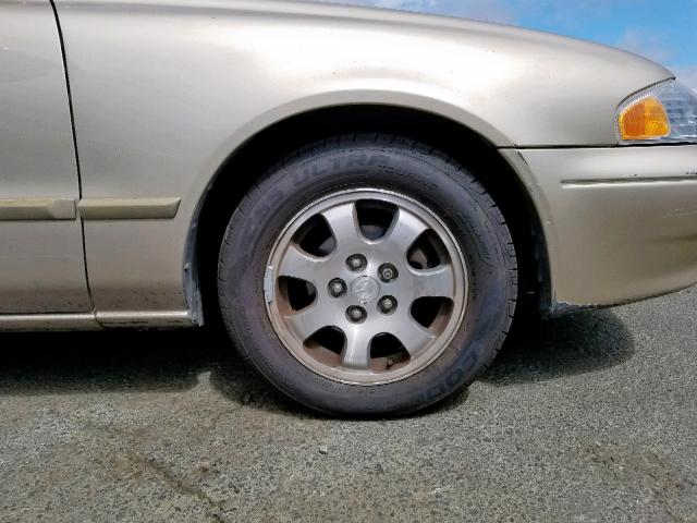 1YVGF22C715238023 - 2001 MAZDA 626 ES GOLD photo 9