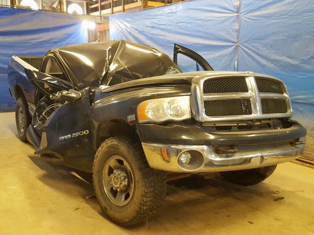 3D7KU28D44G177643 - 2004 DODGE RAM 2500 S BLACK photo 1