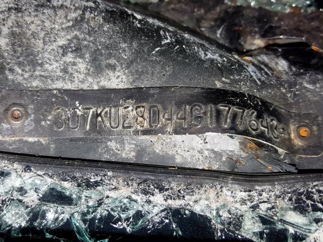 3D7KU28D44G177643 - 2004 DODGE RAM 2500 S 黑色 照片 10